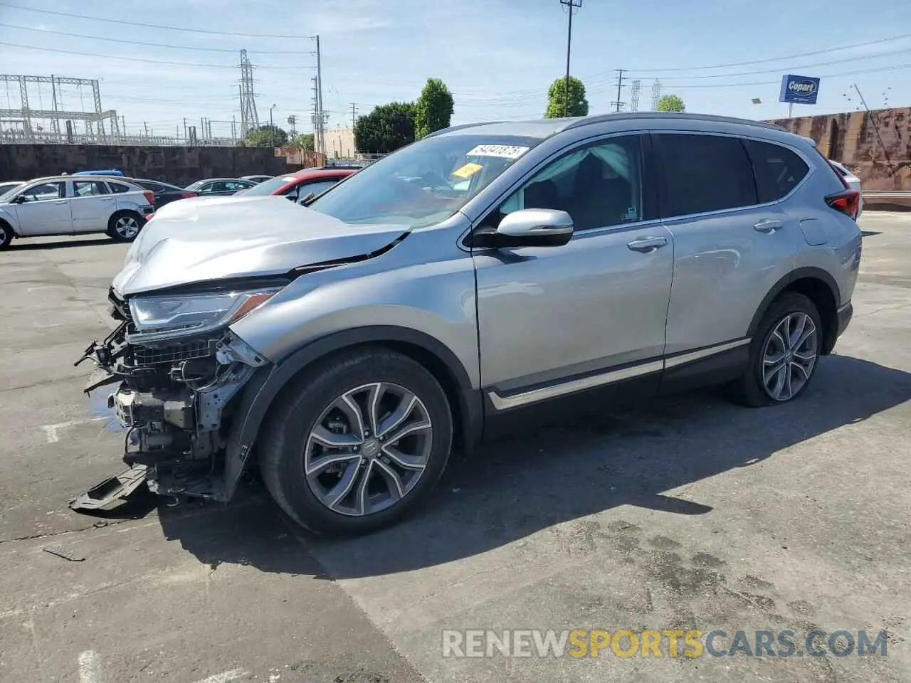 1 Photograph of a damaged car 7FARW1H92LE002180 HONDA CRV 2020