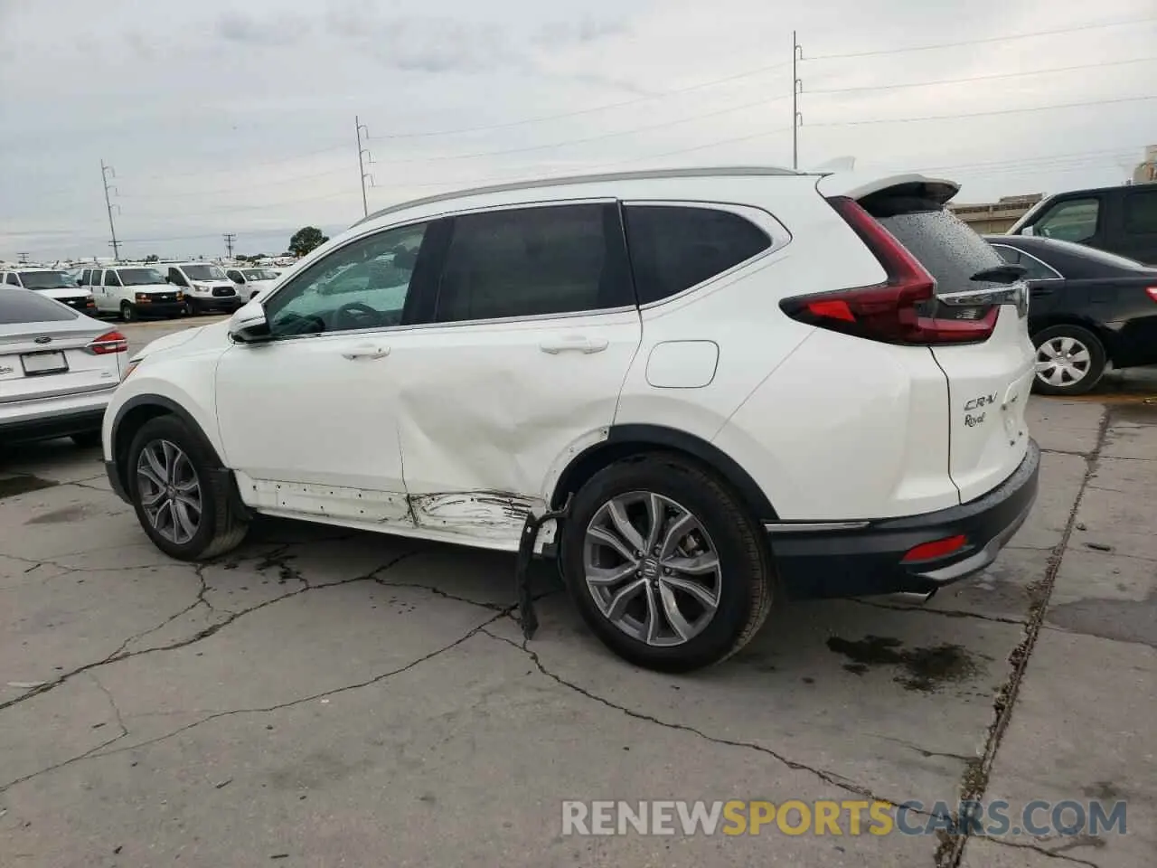 2 Photograph of a damaged car 7FARW1H94LE014248 HONDA CRV 2020