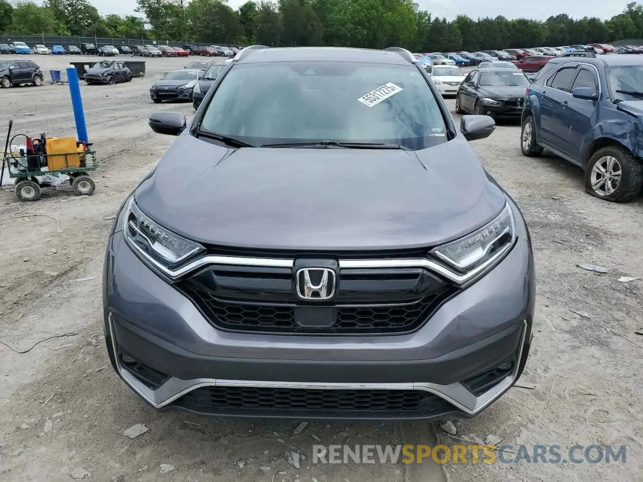 5 Photograph of a damaged car 7FARW1H97LE009965 HONDA CRV 2020