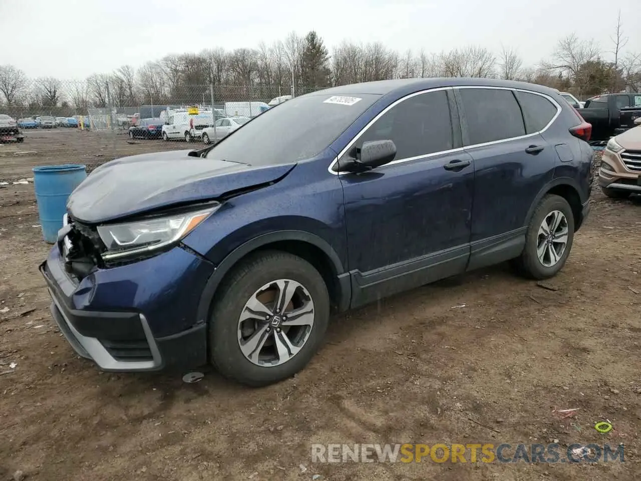 1 Photograph of a damaged car 7FARW2H28LE007232 HONDA CRV 2020