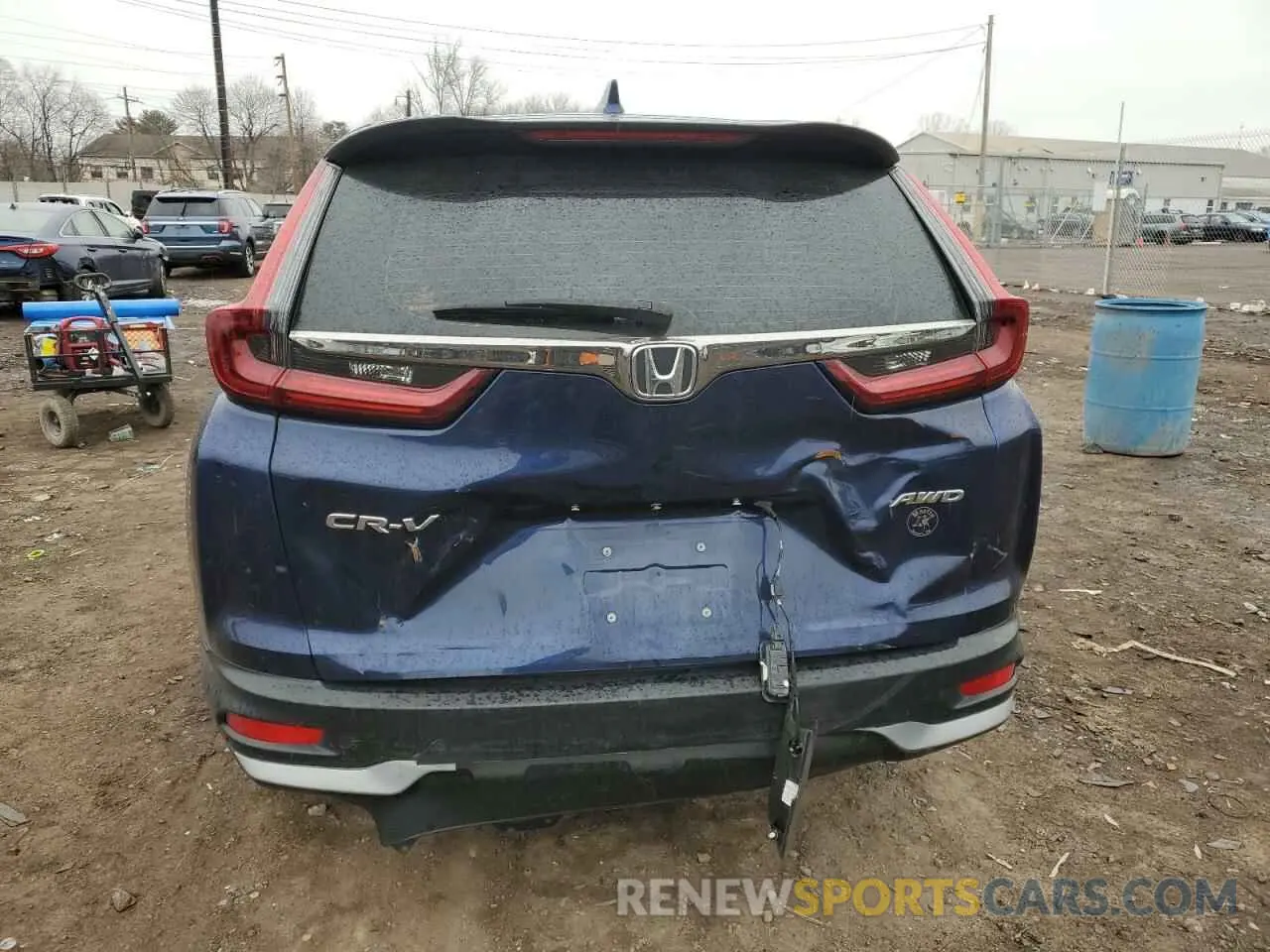 6 Photograph of a damaged car 7FARW2H28LE007232 HONDA CRV 2020