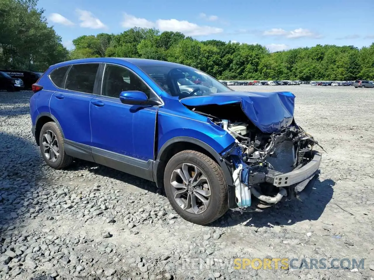 4 Photograph of a damaged car 7FARW2H51LE018499 HONDA CRV 2020