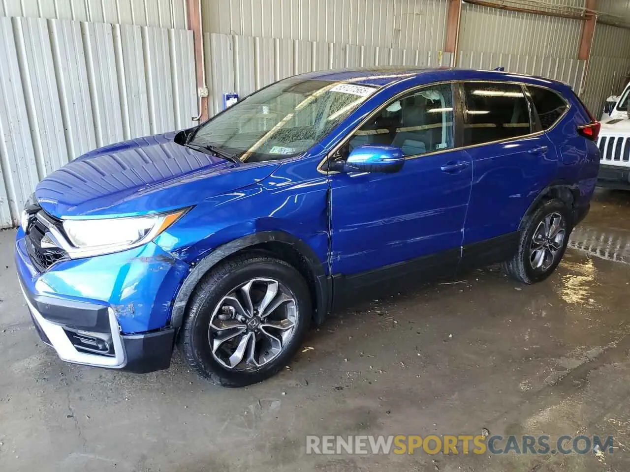 1 Photograph of a damaged car 7FARW2H53LE001445 HONDA CRV 2020