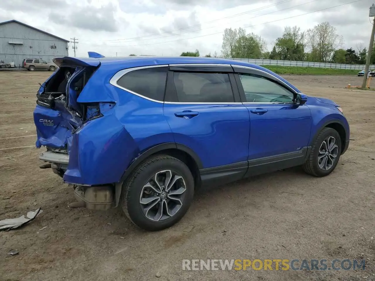 3 Photograph of a damaged car 7FARW2H56LE010558 HONDA CRV 2020