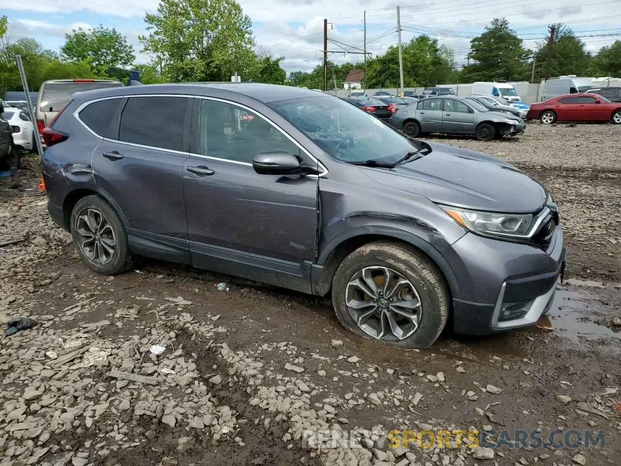 4 Photograph of a damaged car 7FARW2H57LE009600 HONDA CRV 2020