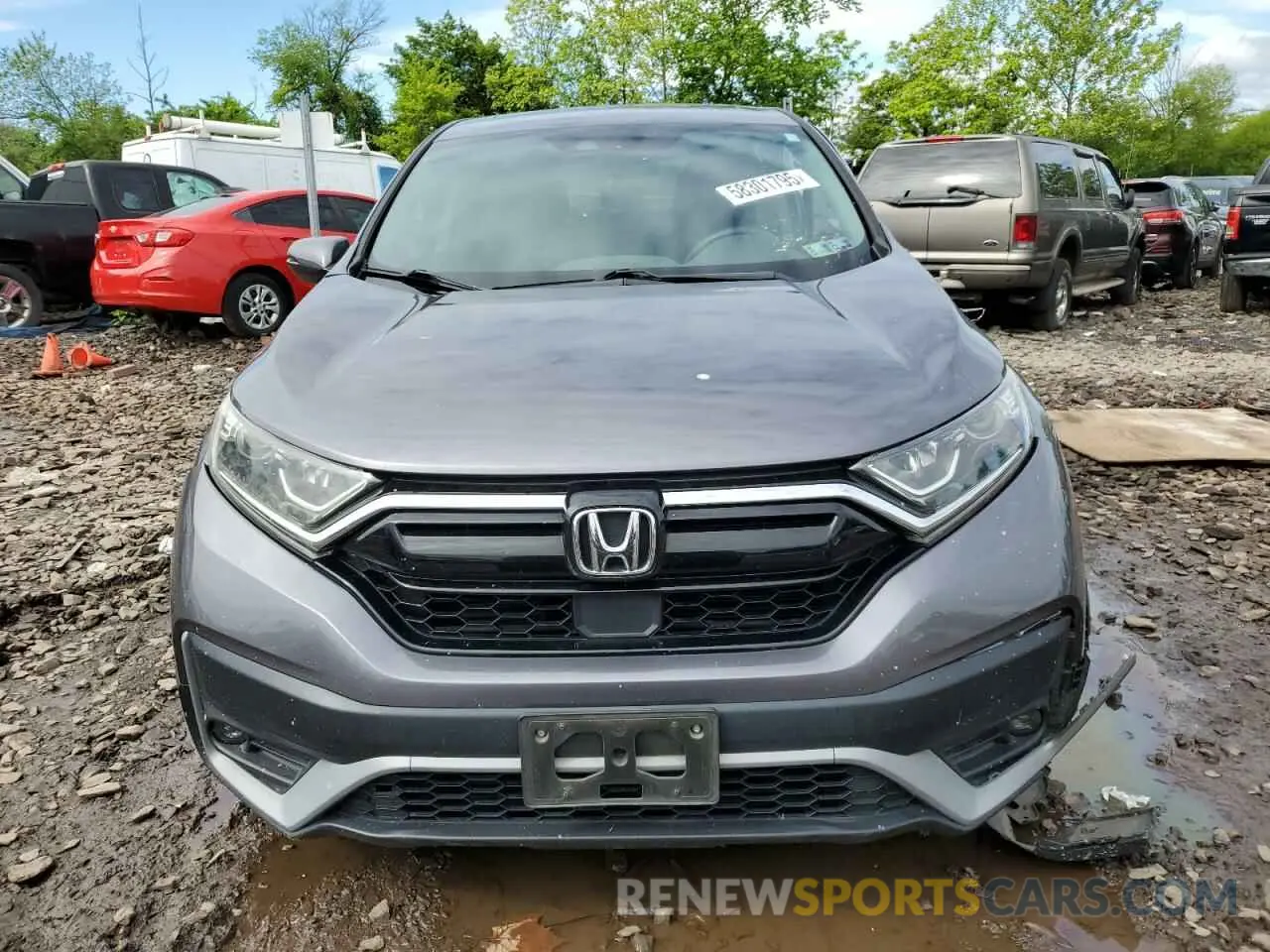 5 Photograph of a damaged car 7FARW2H57LE009600 HONDA CRV 2020