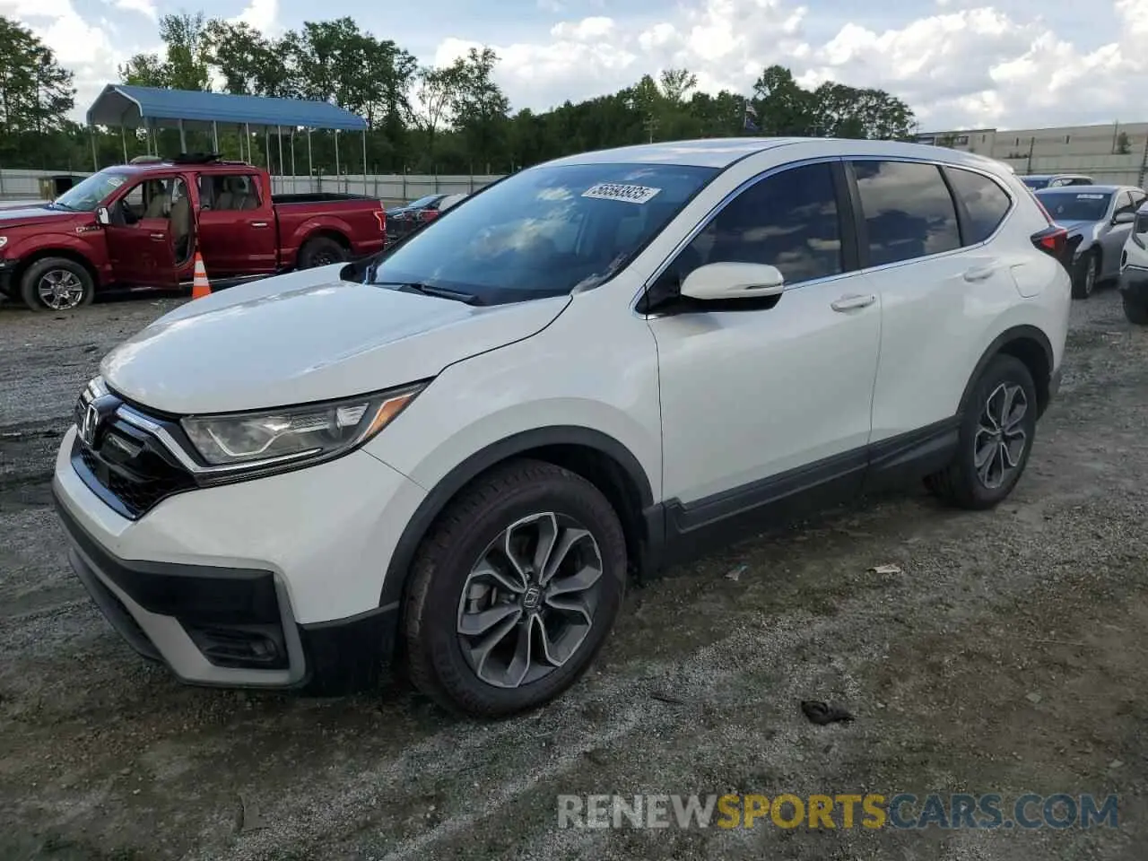 1 Photograph of a damaged car 7FARW2H80LE004541 HONDA CRV 2020