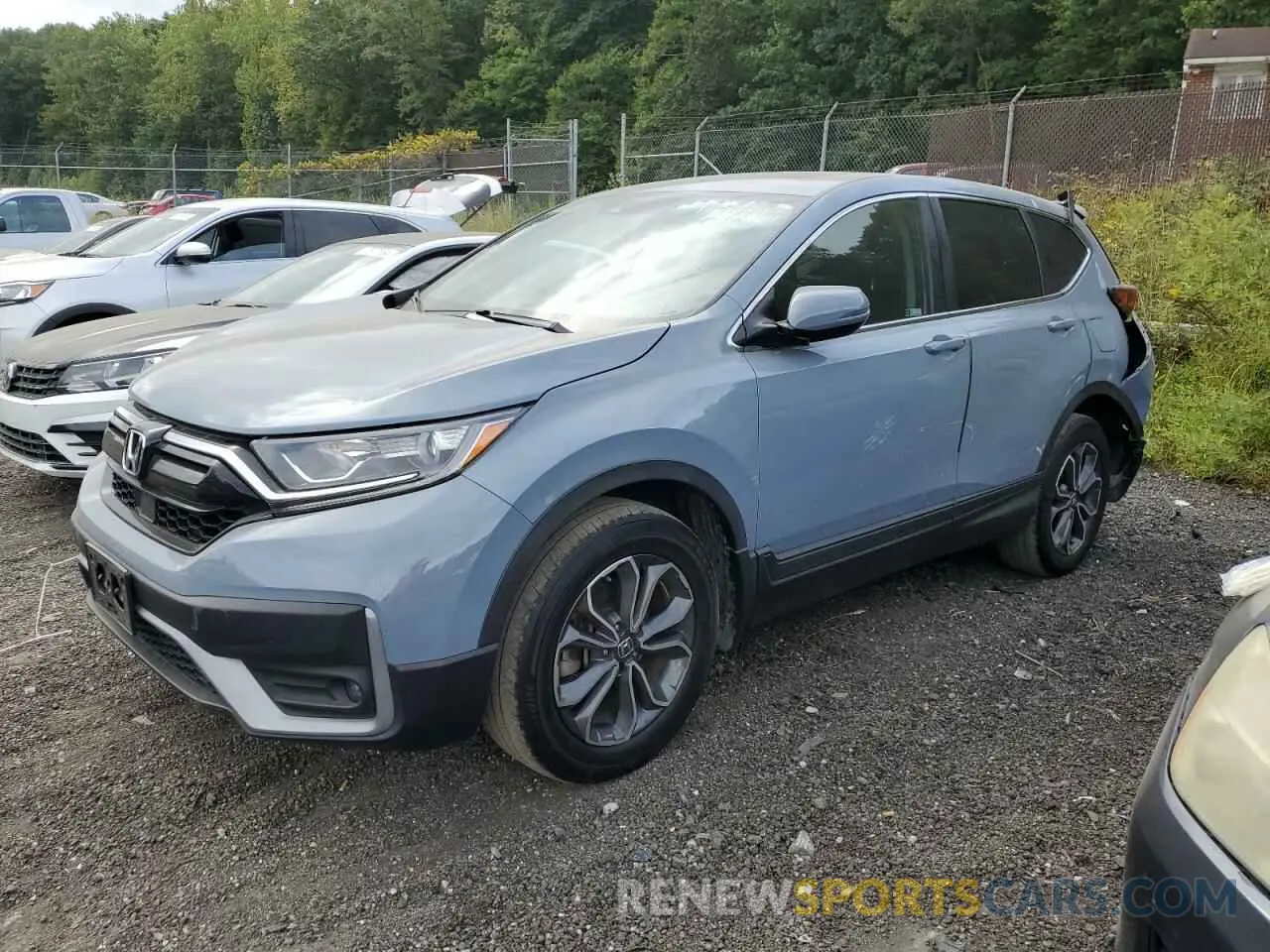 1 Photograph of a damaged car 7FARW2H83LE003335 HONDA CRV 2020