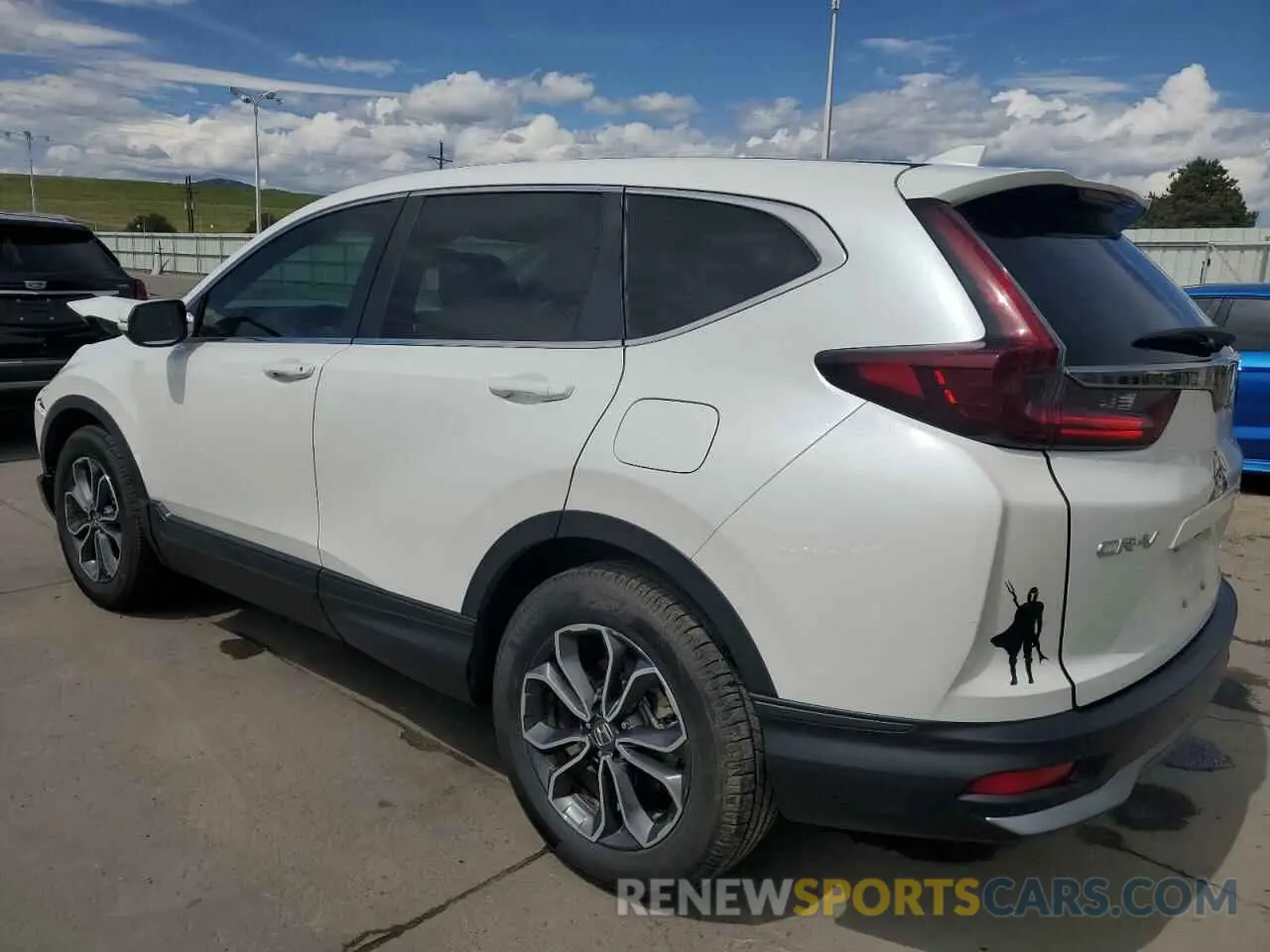 2 Photograph of a damaged car 7FARW2H83LE007921 HONDA CRV 2020