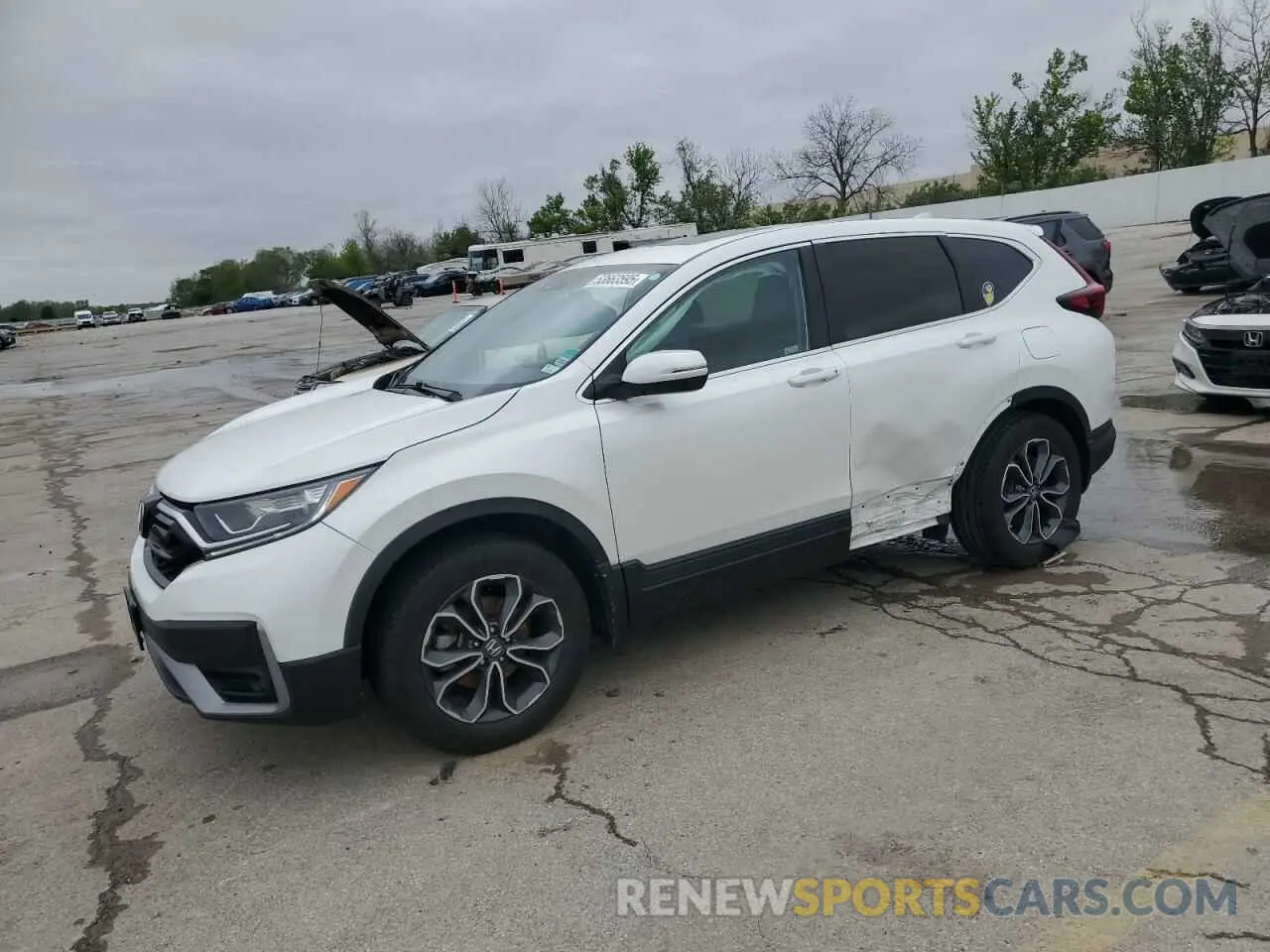 1 Photograph of a damaged car 7FARW2H88LE020213 HONDA CRV 2020