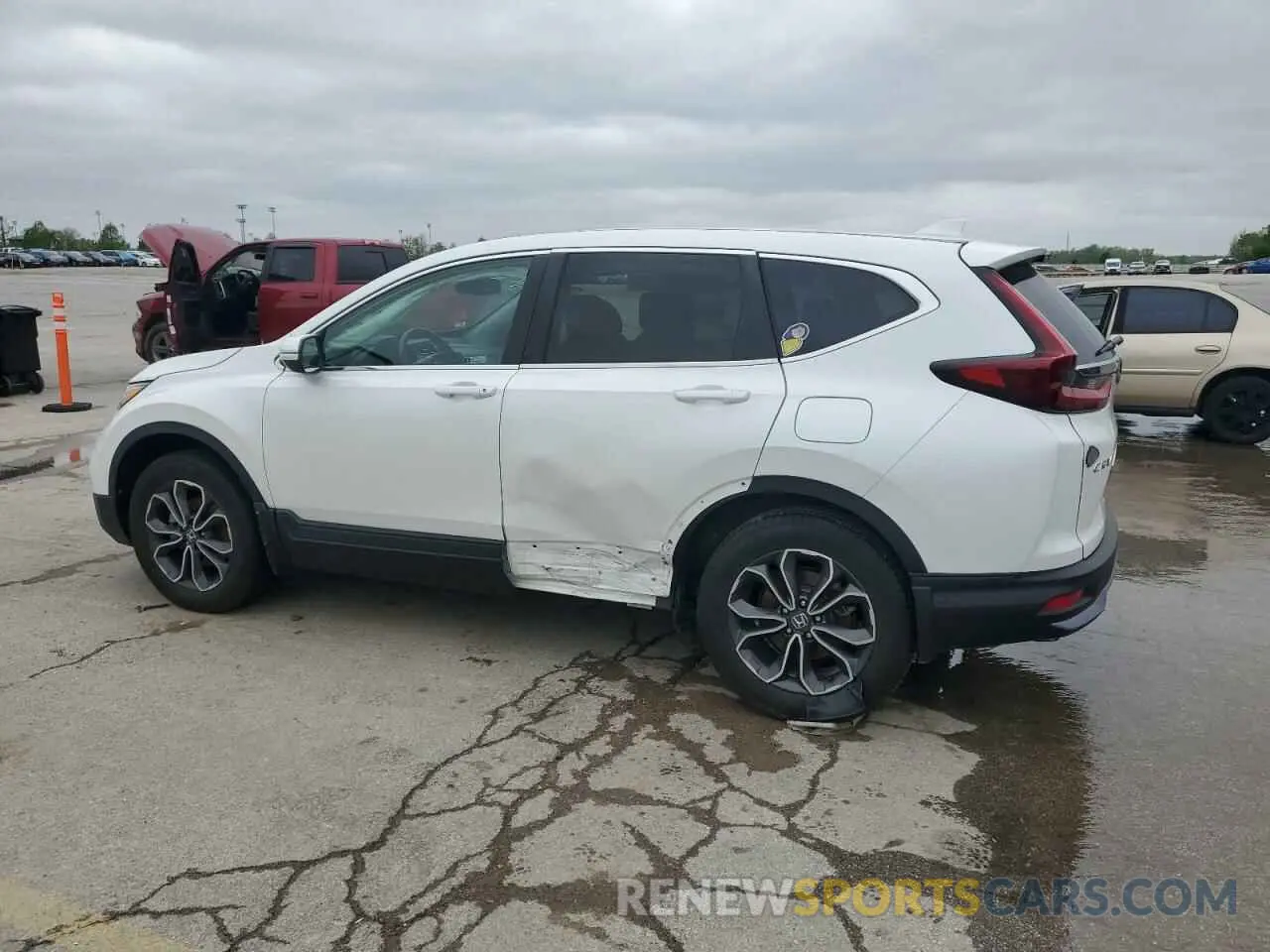 2 Photograph of a damaged car 7FARW2H88LE020213 HONDA CRV 2020