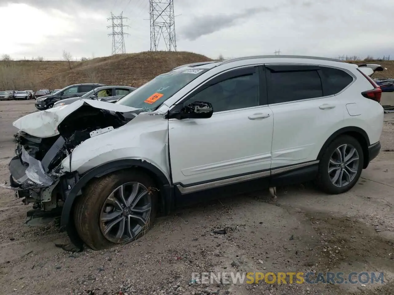 1 Photograph of a damaged car 7FARW2H96LE000955 HONDA CRV 2020