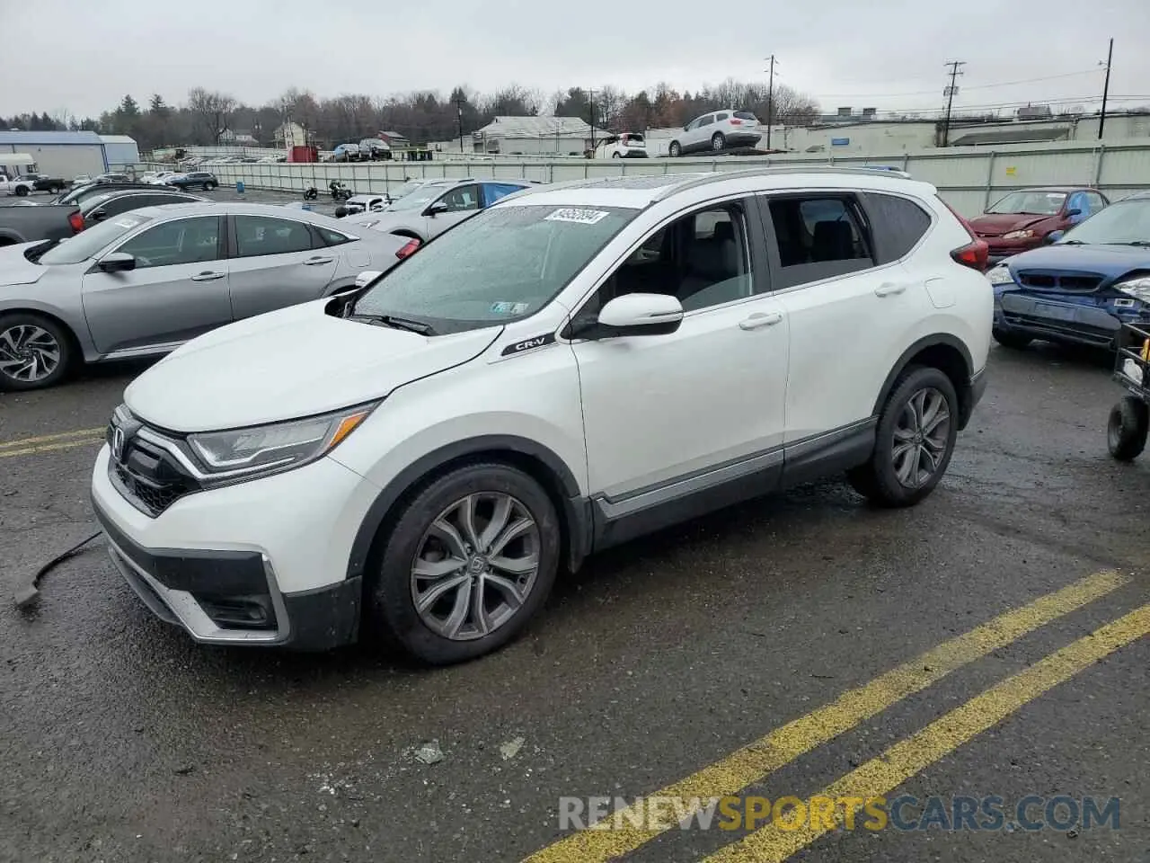 1 Photograph of a damaged car 7FARW2H9XLE000859 HONDA CRV 2020