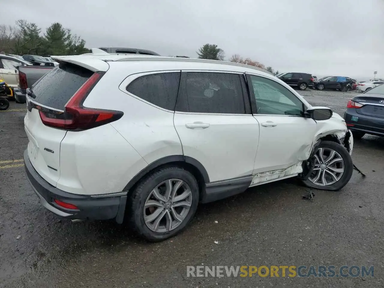 3 Photograph of a damaged car 7FARW2H9XLE000859 HONDA CRV 2020
