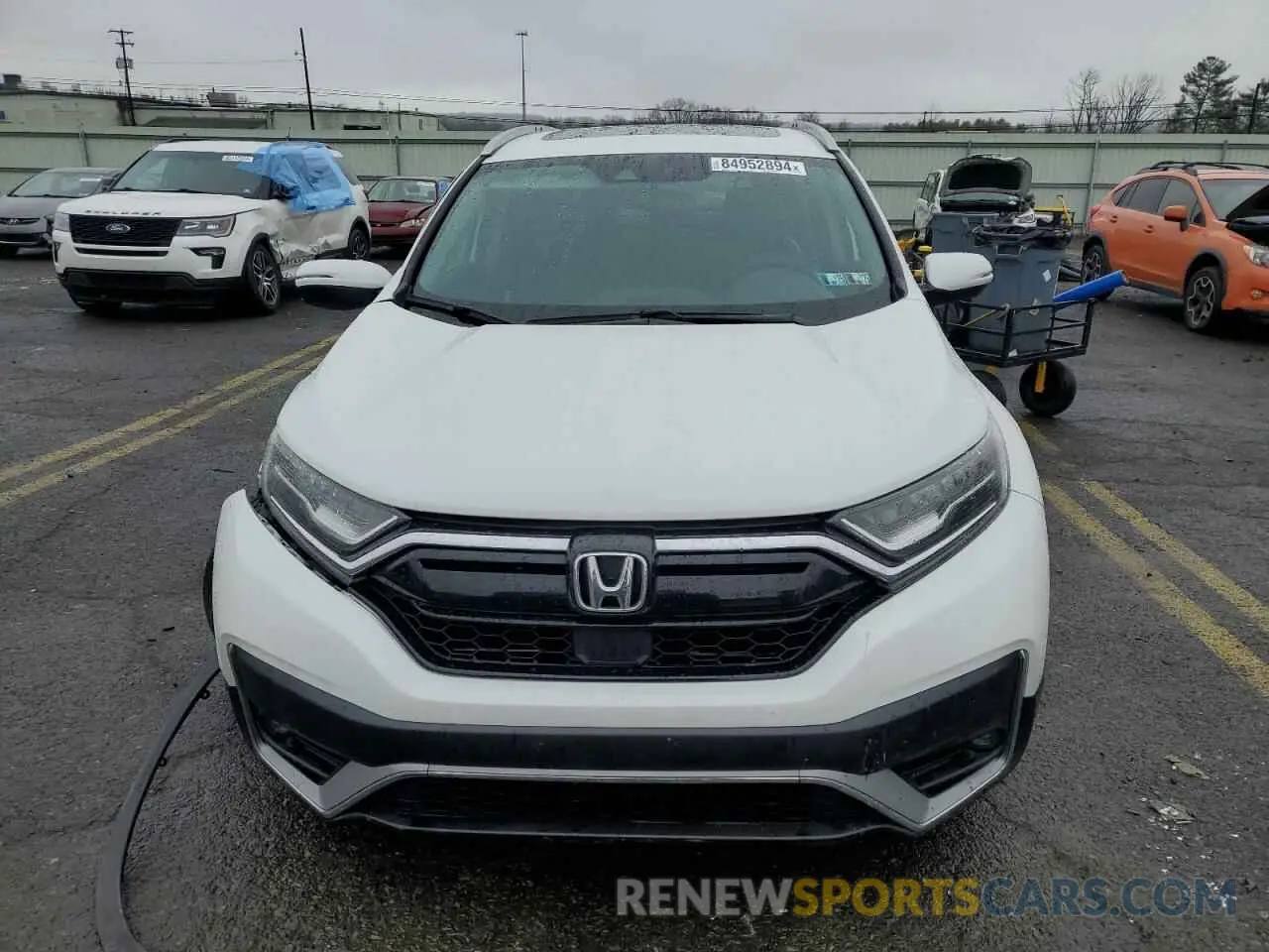 5 Photograph of a damaged car 7FARW2H9XLE000859 HONDA CRV 2020