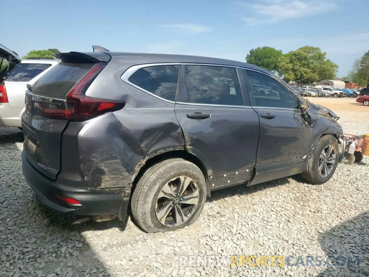 3 Photograph of a damaged car 2HKRW1H27MH409493 HONDA CRV 2021