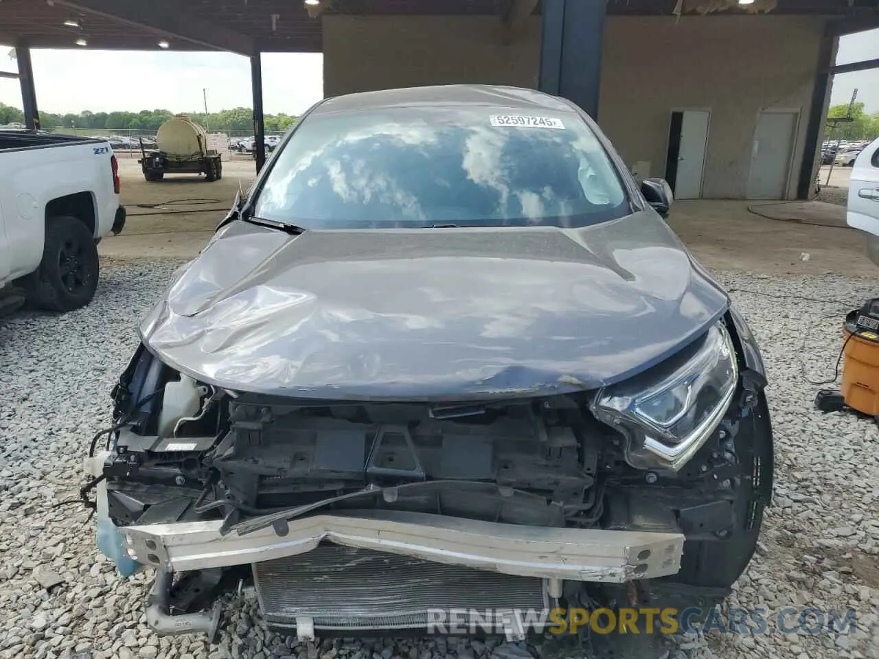 5 Photograph of a damaged car 2HKRW1H27MH409493 HONDA CRV 2021