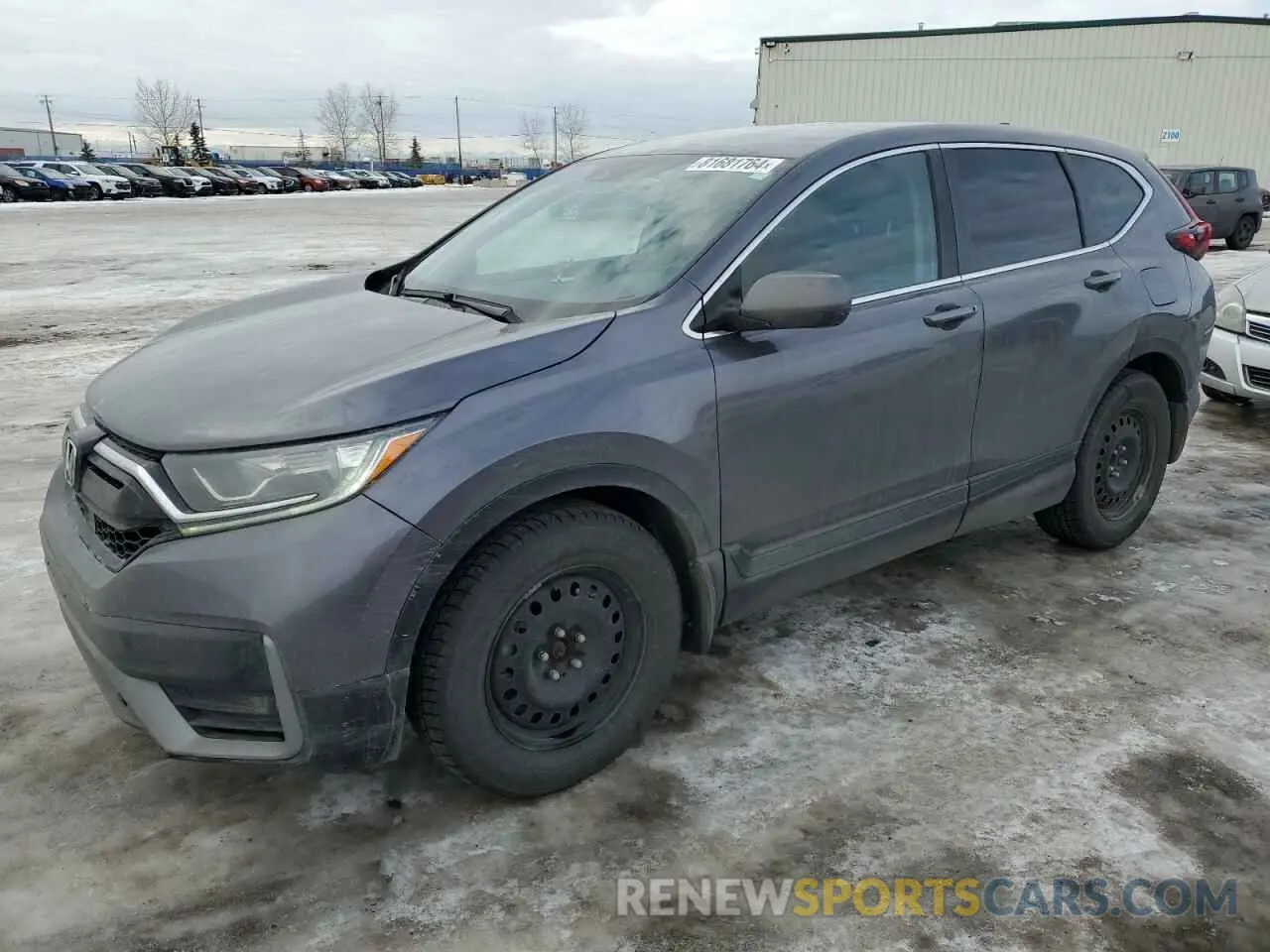 1 Photograph of a damaged car 2HKRW1H28MH002380 HONDA CRV 2021