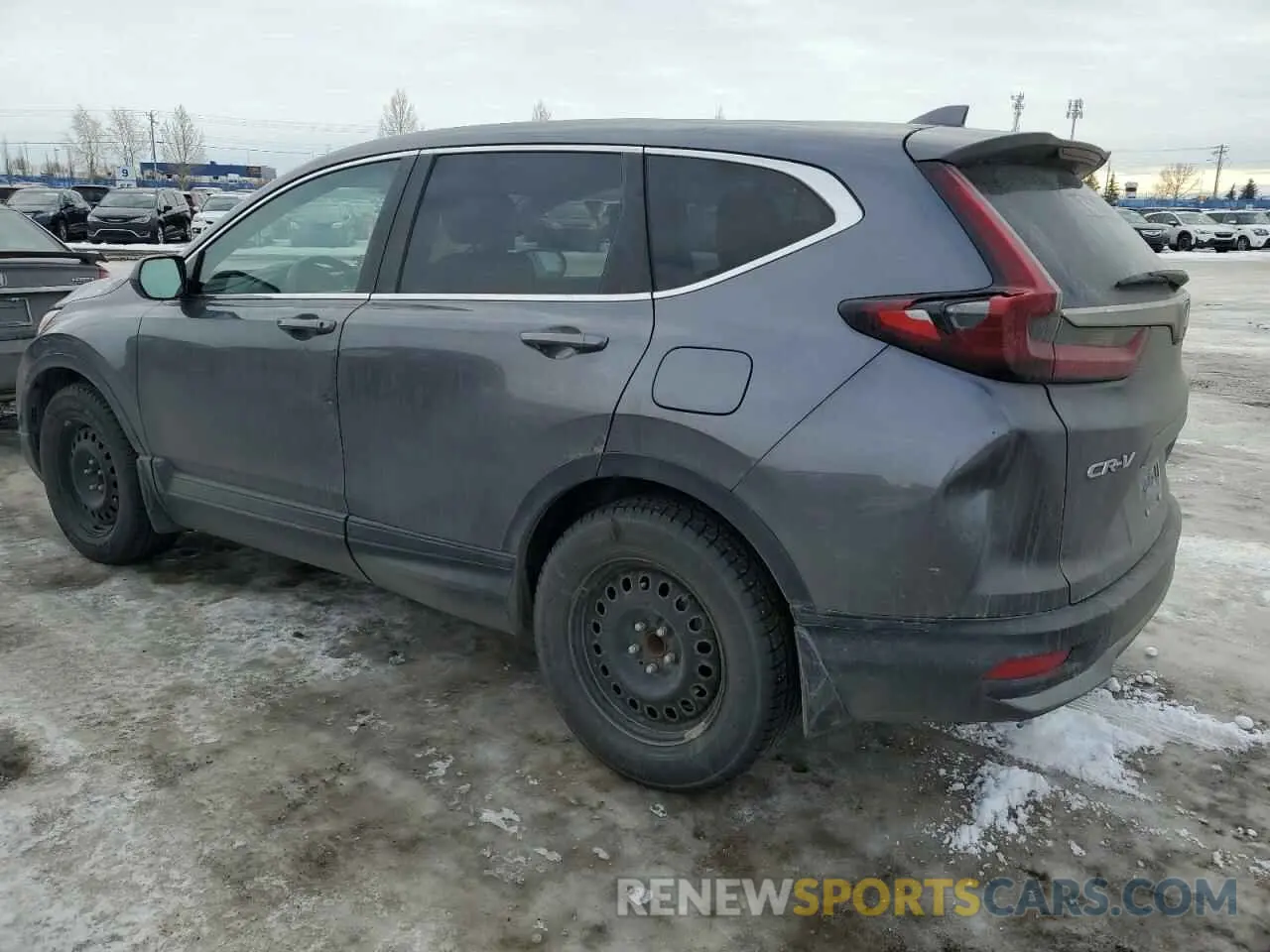 2 Photograph of a damaged car 2HKRW1H28MH002380 HONDA CRV 2021