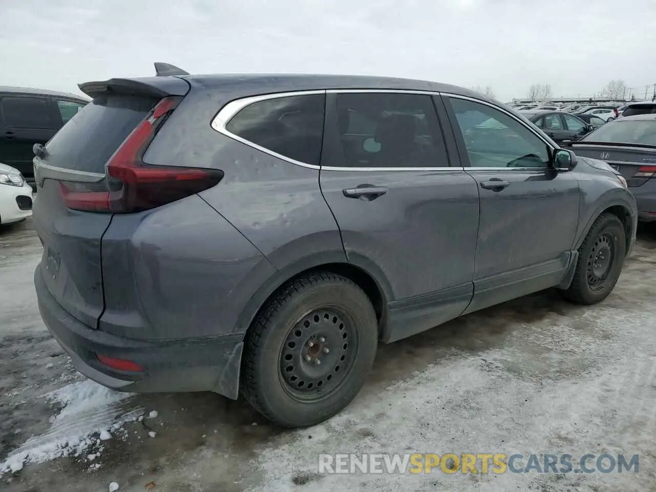 3 Photograph of a damaged car 2HKRW1H28MH002380 HONDA CRV 2021