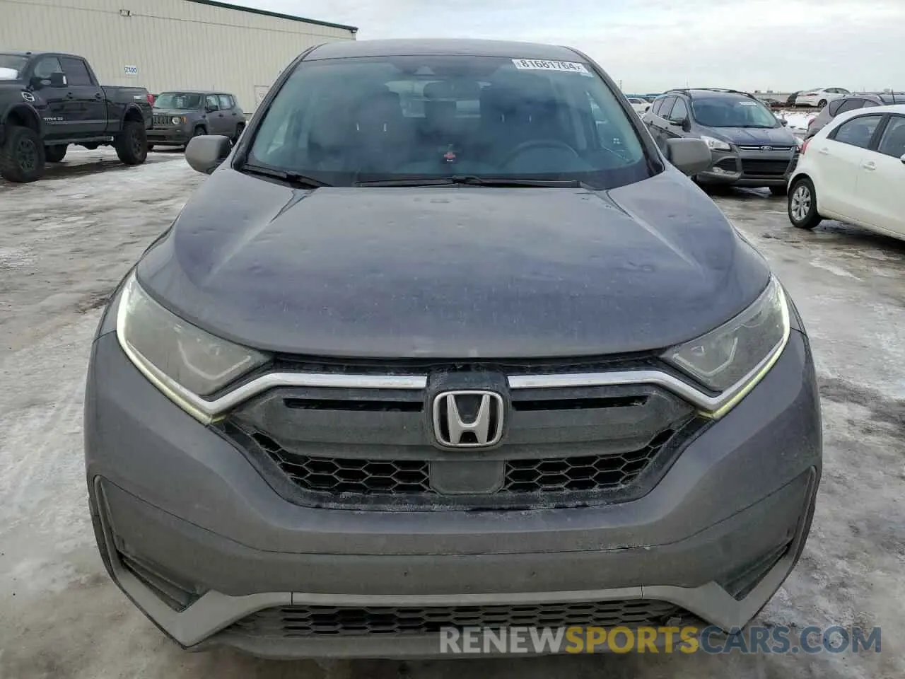 5 Photograph of a damaged car 2HKRW1H28MH002380 HONDA CRV 2021