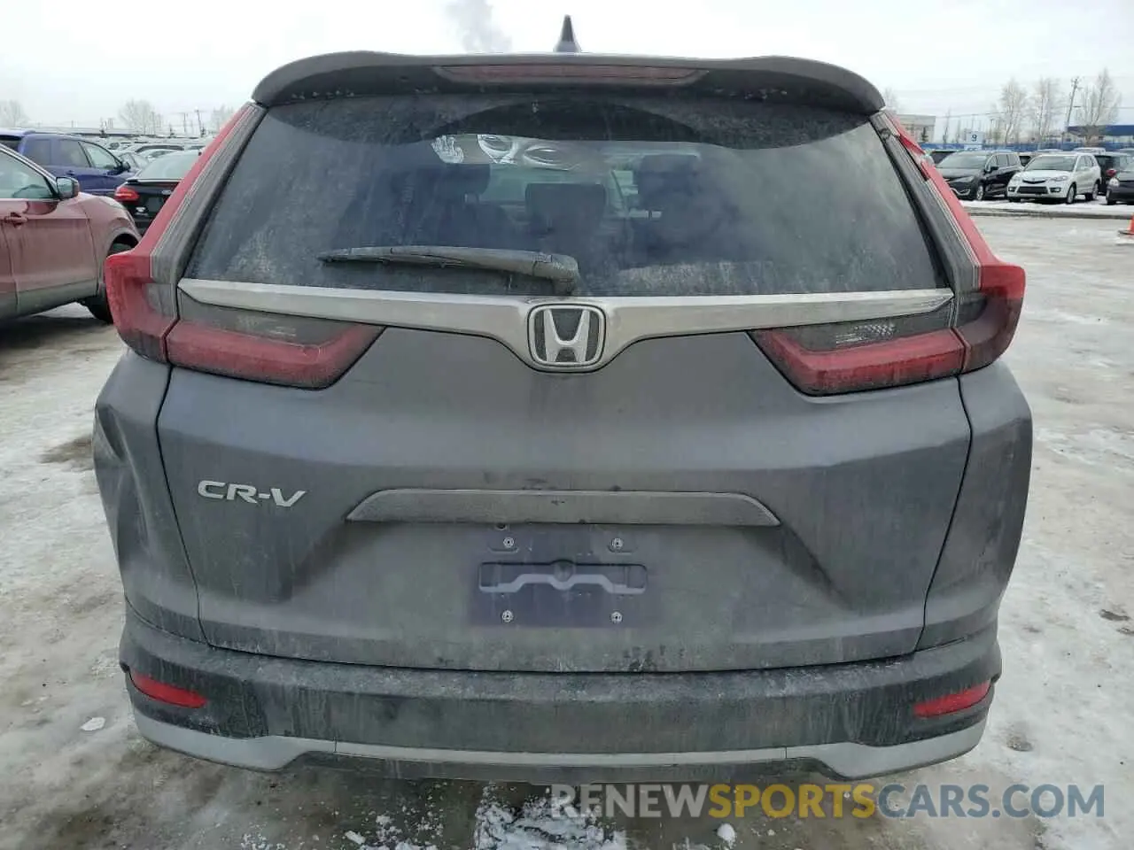 6 Photograph of a damaged car 2HKRW1H28MH002380 HONDA CRV 2021