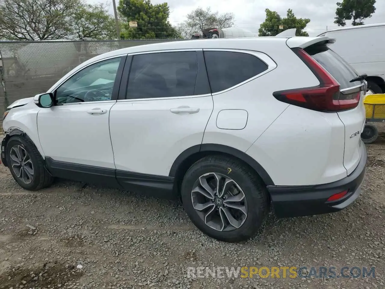 2 Photograph of a damaged car 2HKRW1H51MH401612 HONDA CRV 2021