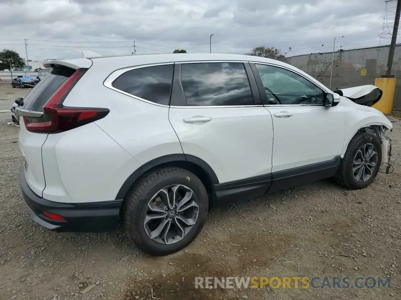 3 Photograph of a damaged car 2HKRW1H51MH401612 HONDA CRV 2021