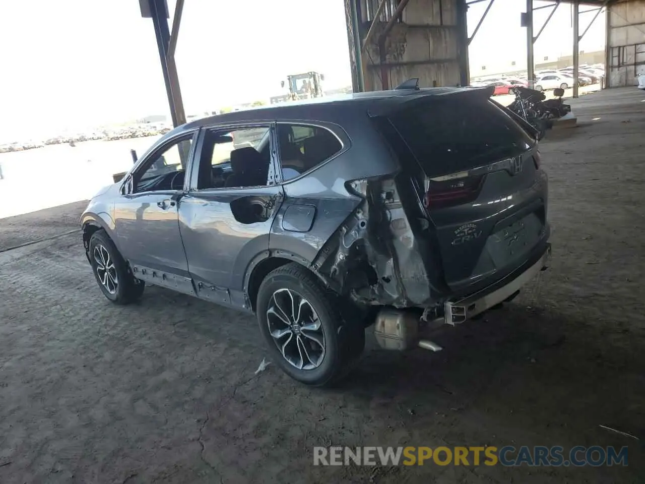2 Photograph of a damaged car 2HKRW1H51MH410018 HONDA CRV 2021