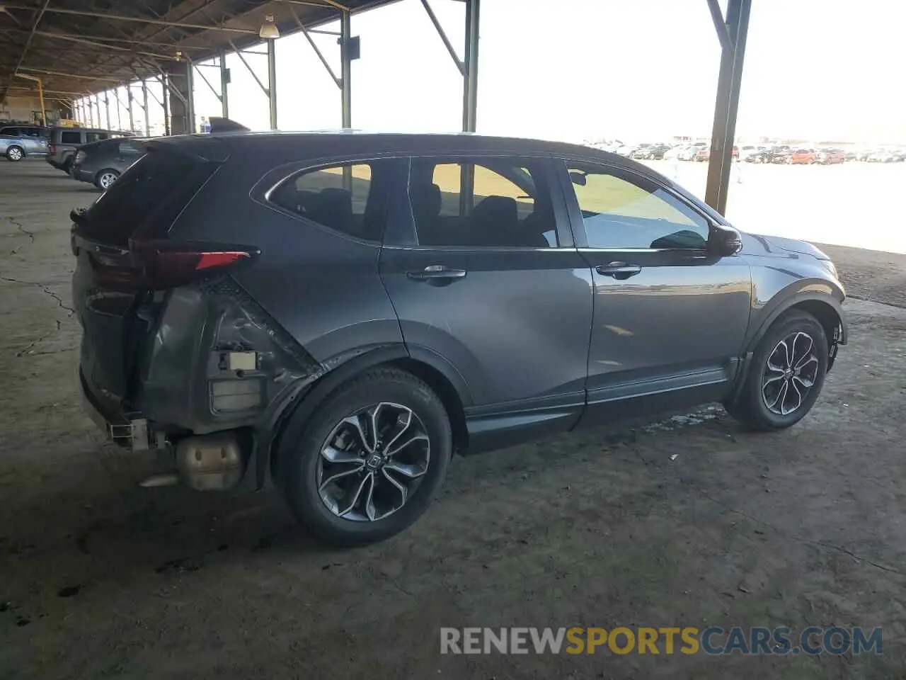 3 Photograph of a damaged car 2HKRW1H51MH410018 HONDA CRV 2021