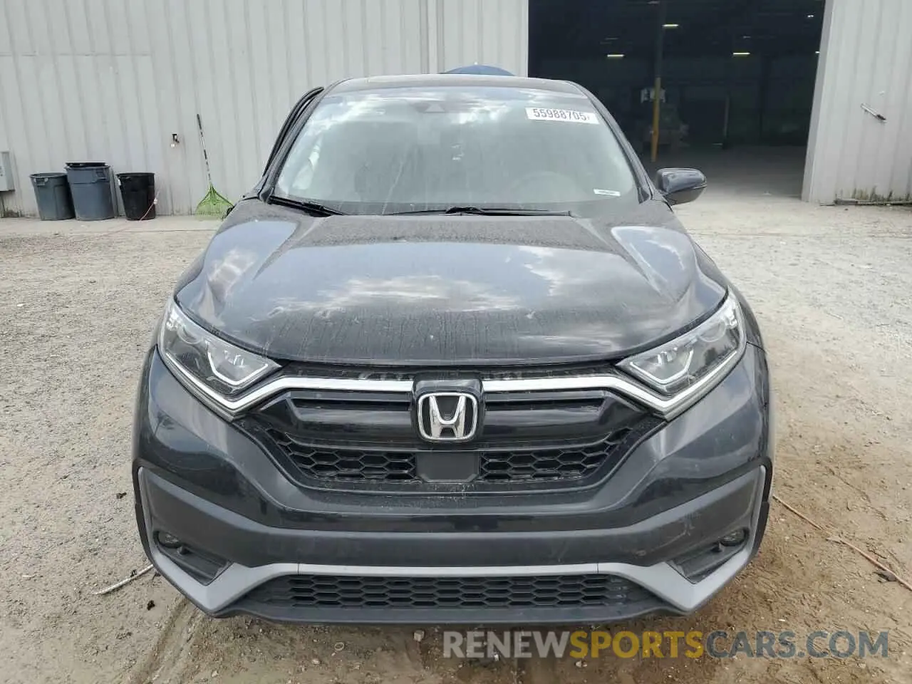 5 Photograph of a damaged car 2HKRW1H52MH404390 HONDA CRV 2021