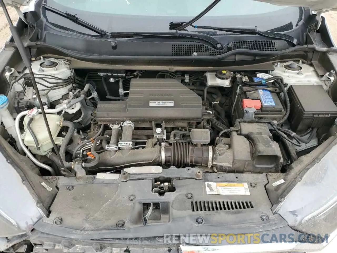 13 Photograph of a damaged car 2HKRW1H55MH417778 HONDA CRV 2021