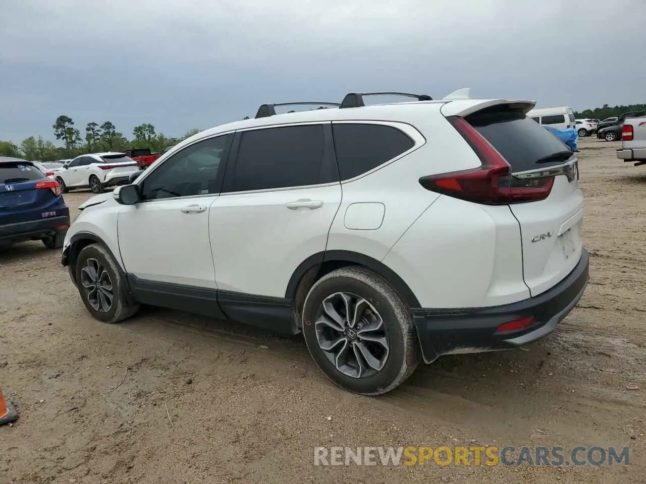 2 Photograph of a damaged car 2HKRW1H55MH417778 HONDA CRV 2021