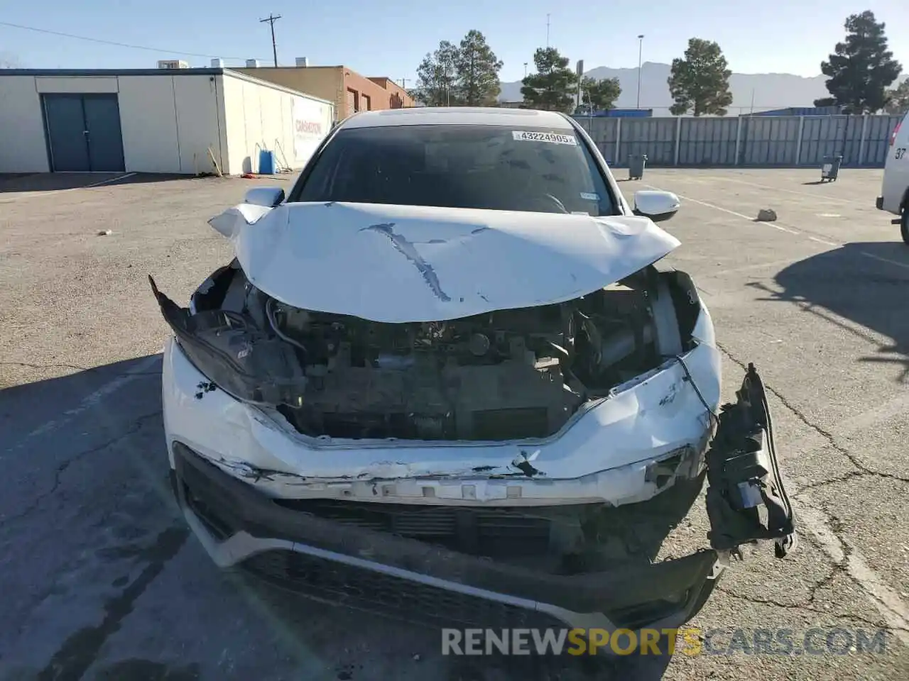 5 Photograph of a damaged car 2HKRW1H56MH411536 HONDA CRV 2021