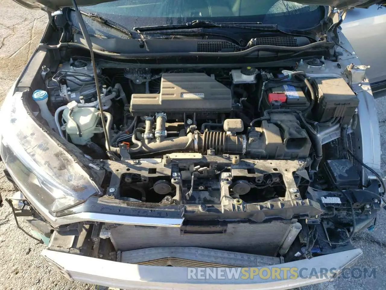 12 Photograph of a damaged car 2HKRW1H58MH404135 HONDA CRV 2021