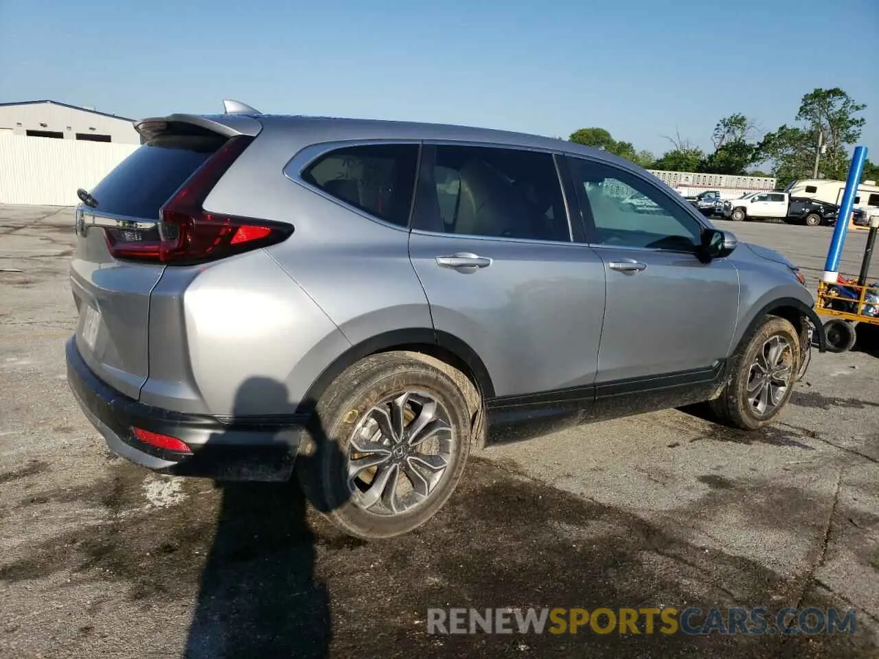 3 Photograph of a damaged car 2HKRW1H58MH404135 HONDA CRV 2021