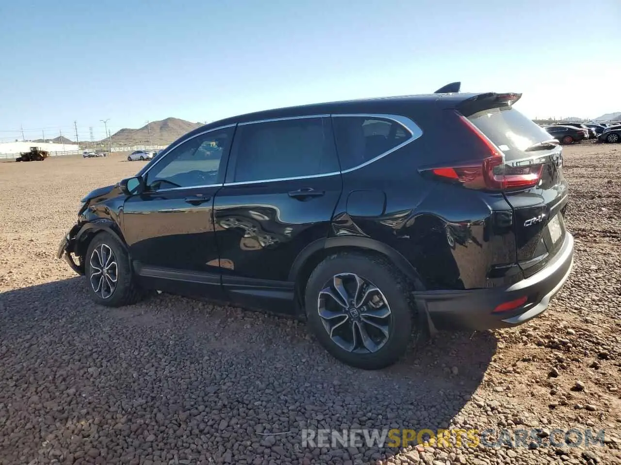 2 Photograph of a damaged car 2HKRW1H58MH407228 HONDA CRV 2021