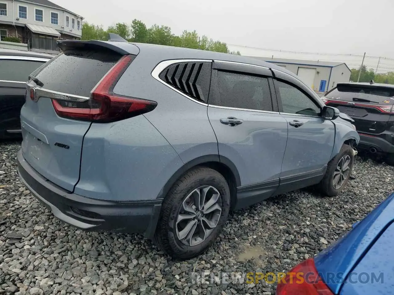 3 Photograph of a damaged car 2HKRW1H5XMH423477 HONDA CRV 2021