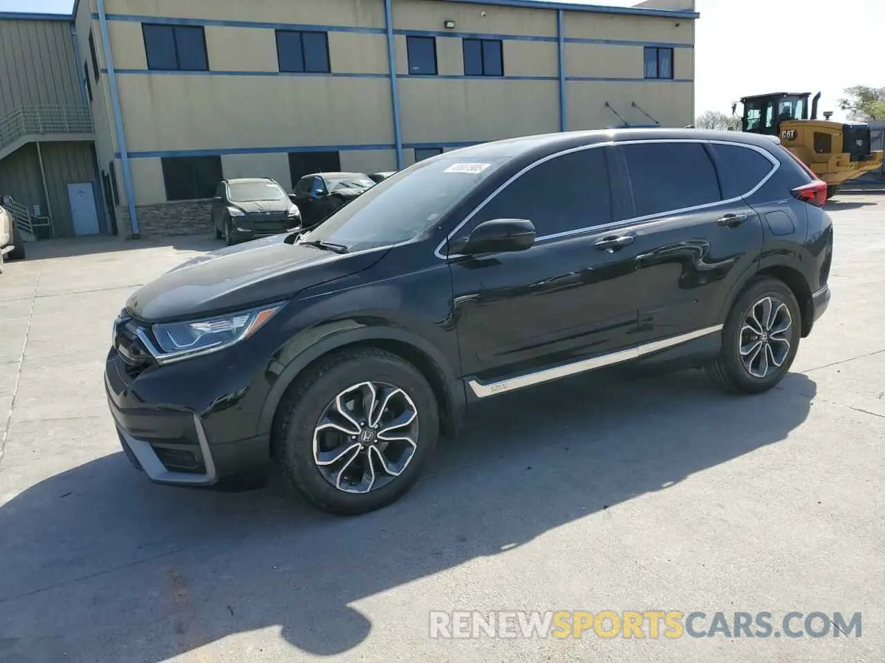 1 Photograph of a damaged car 2HKRW1H85MH408122 HONDA CRV 2021