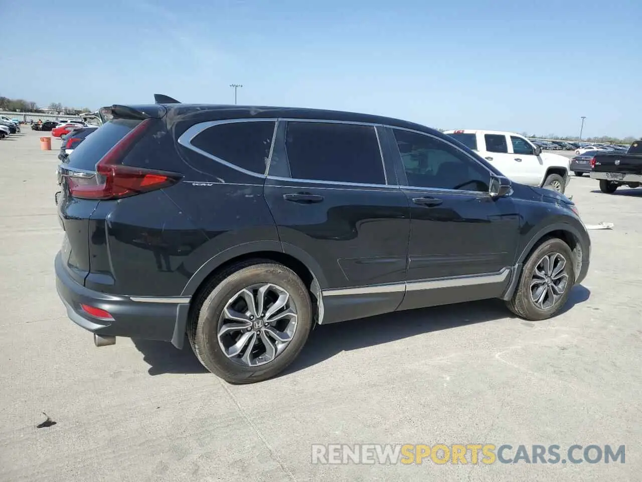 3 Photograph of a damaged car 2HKRW1H85MH408122 HONDA CRV 2021