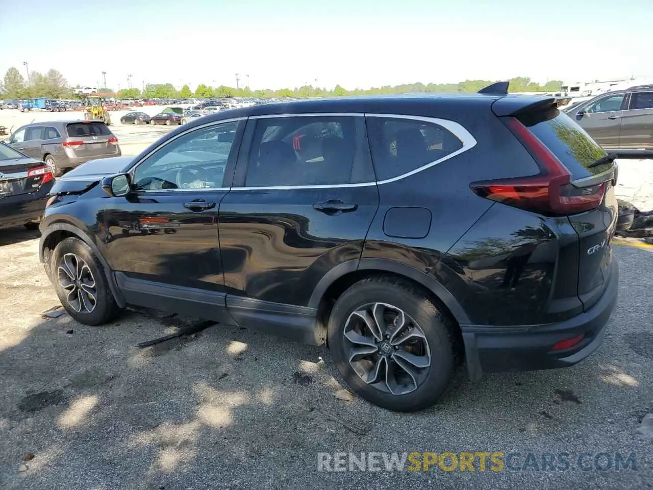 2 Photograph of a damaged car 2HKRW1H85MH423509 HONDA CRV 2021