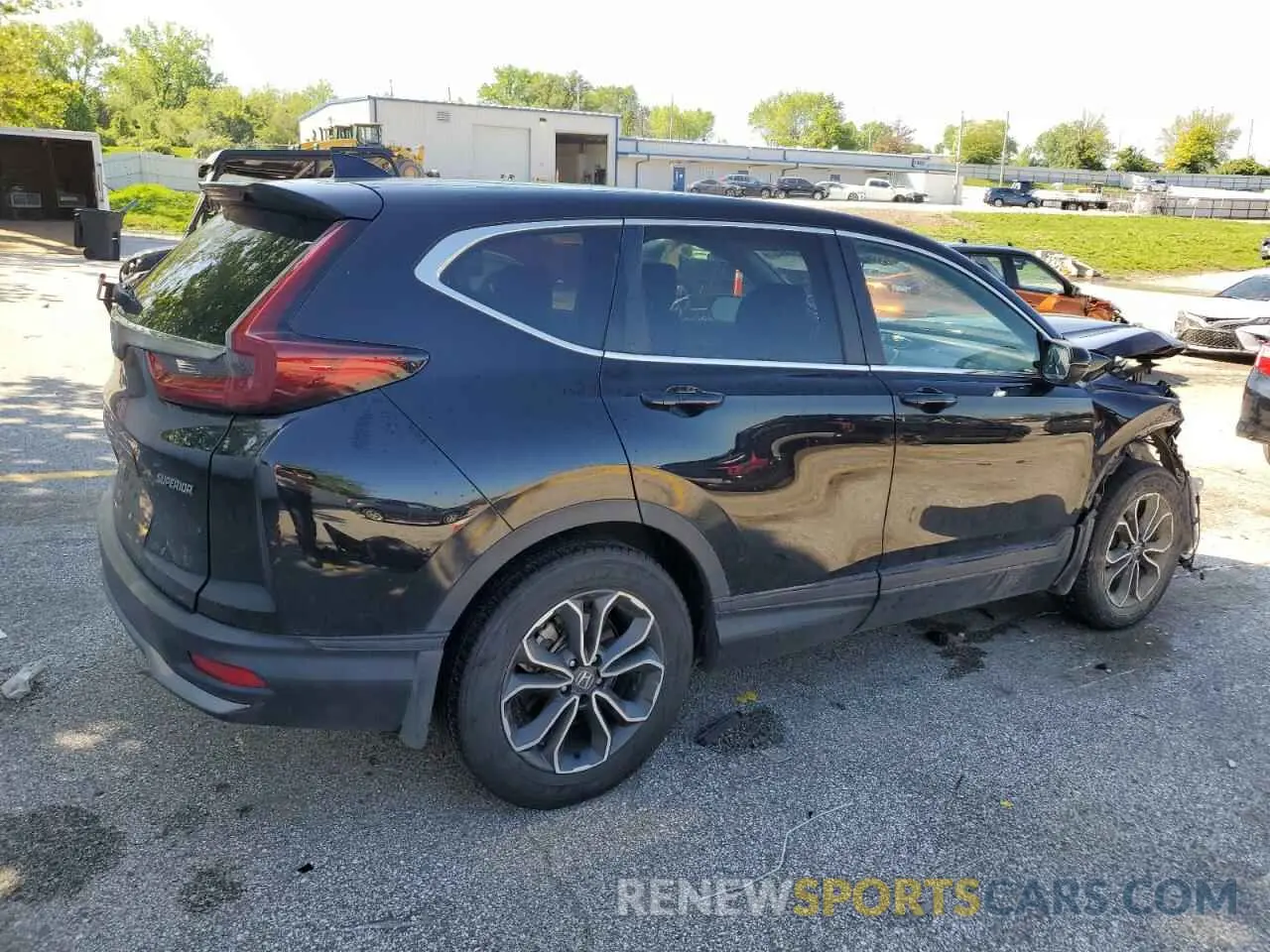 3 Photograph of a damaged car 2HKRW1H85MH423509 HONDA CRV 2021