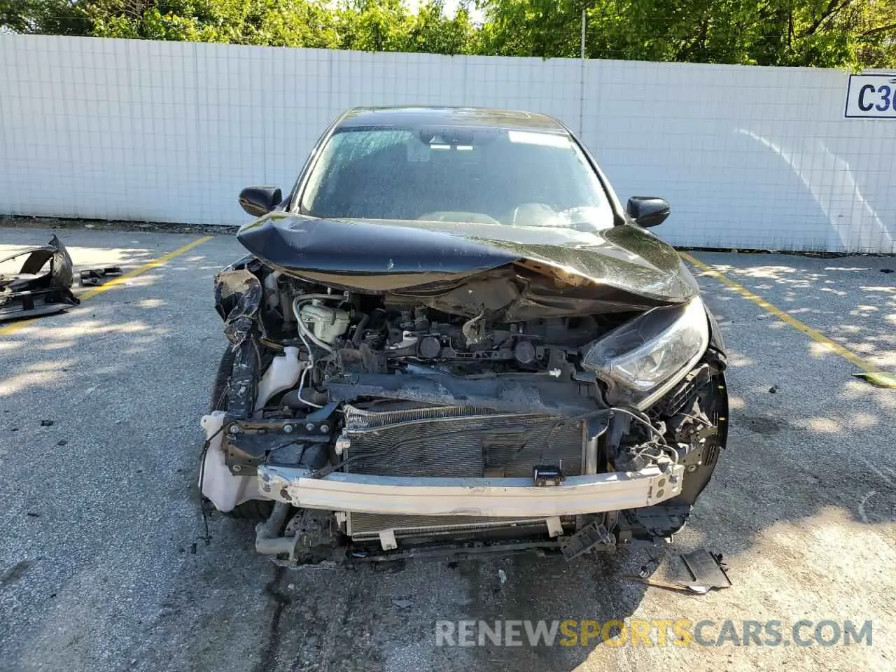 5 Photograph of a damaged car 2HKRW1H85MH423509 HONDA CRV 2021