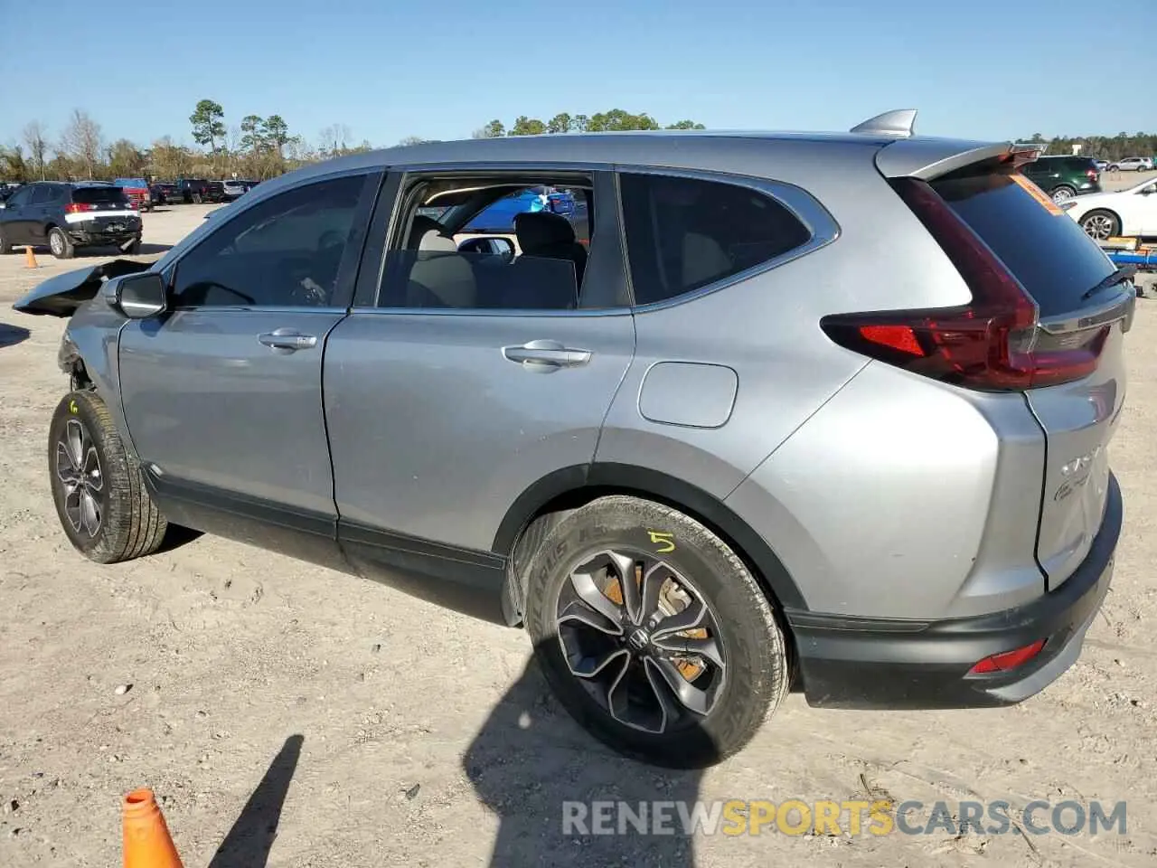 2 Photograph of a damaged car 2HKRW1H86MH403348 HONDA CRV 2021