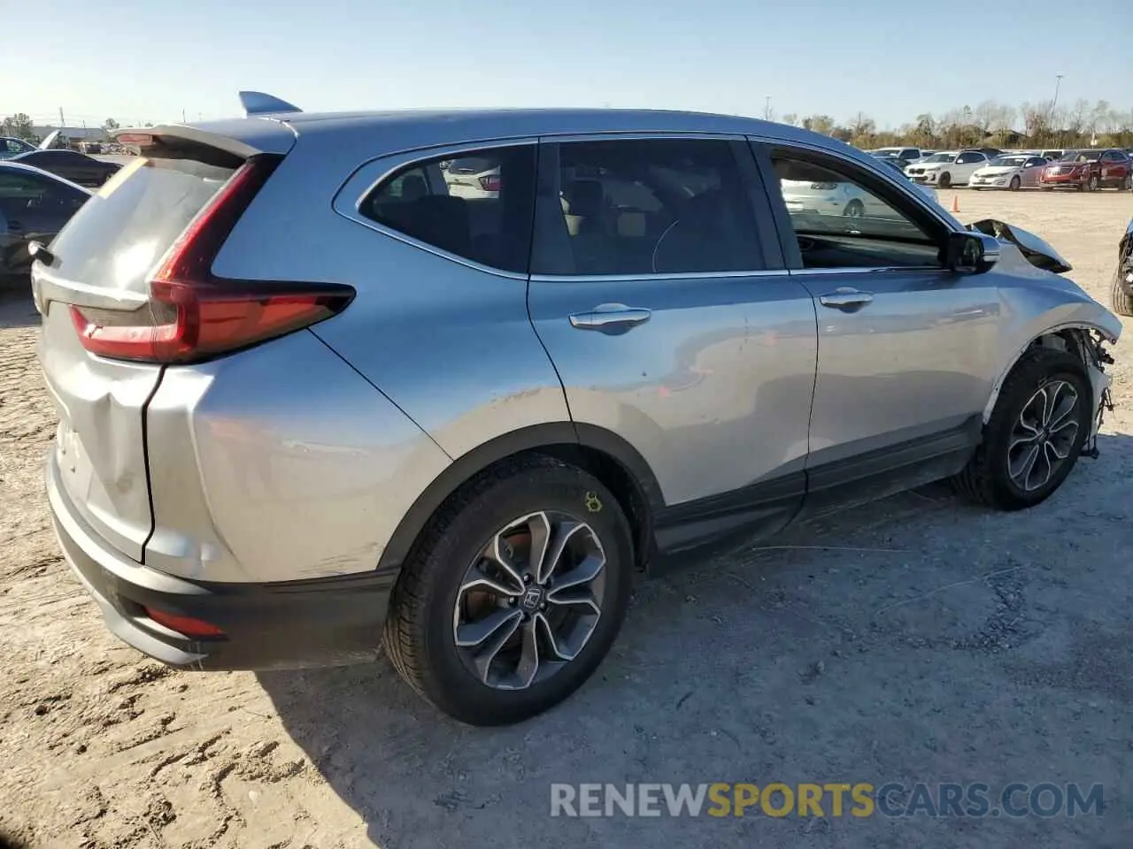 3 Photograph of a damaged car 2HKRW1H86MH403348 HONDA CRV 2021