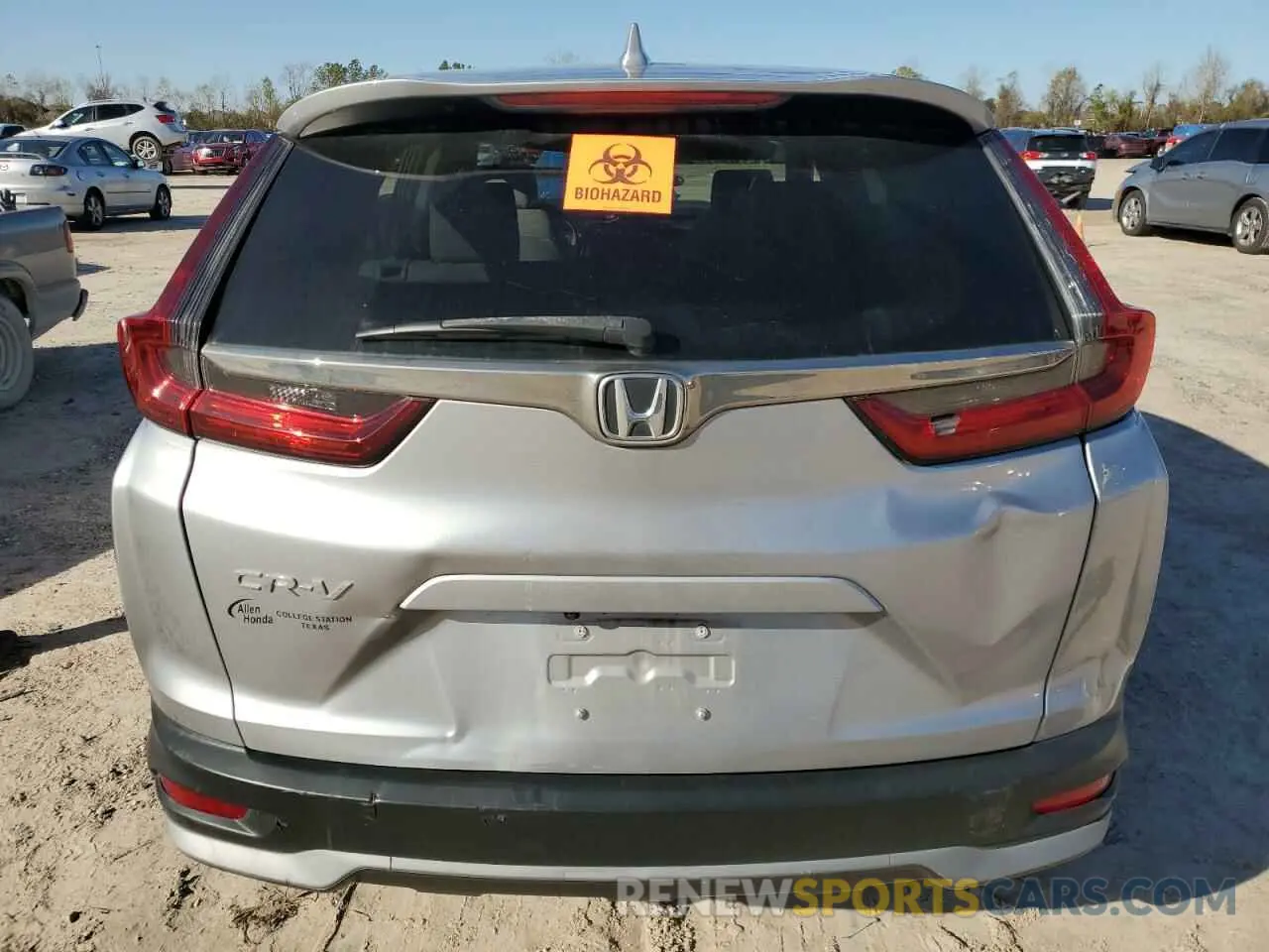 6 Photograph of a damaged car 2HKRW1H86MH403348 HONDA CRV 2021