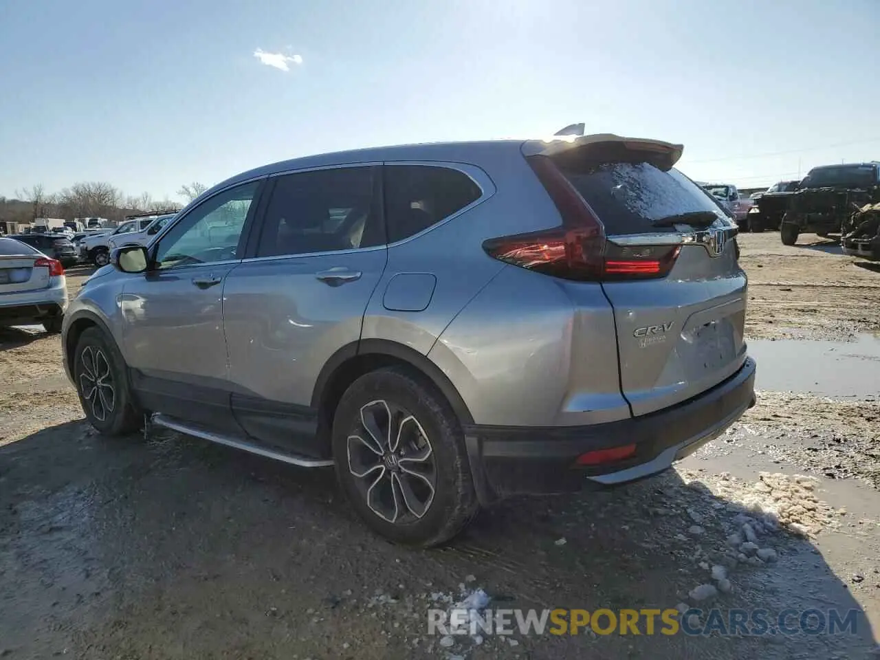 2 Photograph of a damaged car 2HKRW1H89MH400346 HONDA CRV 2021