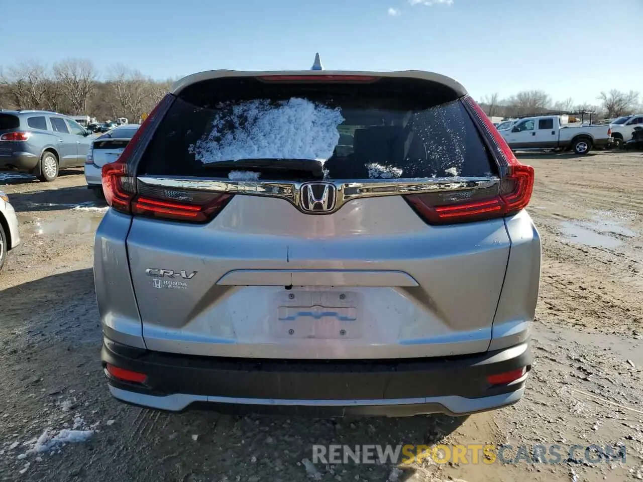 6 Photograph of a damaged car 2HKRW1H89MH400346 HONDA CRV 2021