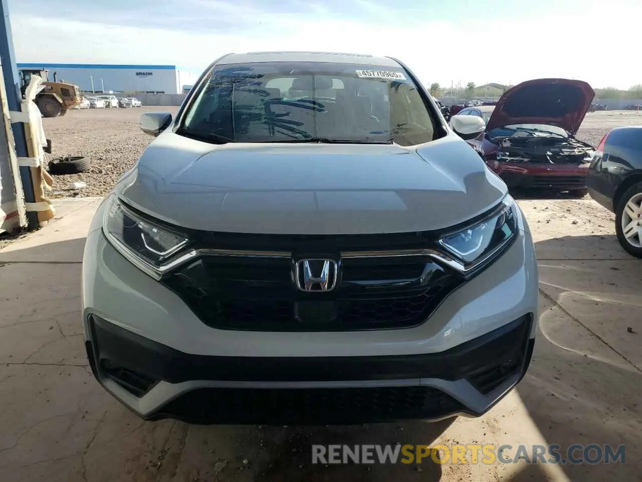 5 Photograph of a damaged car 2HKRW1H8XMH410531 HONDA CRV 2021