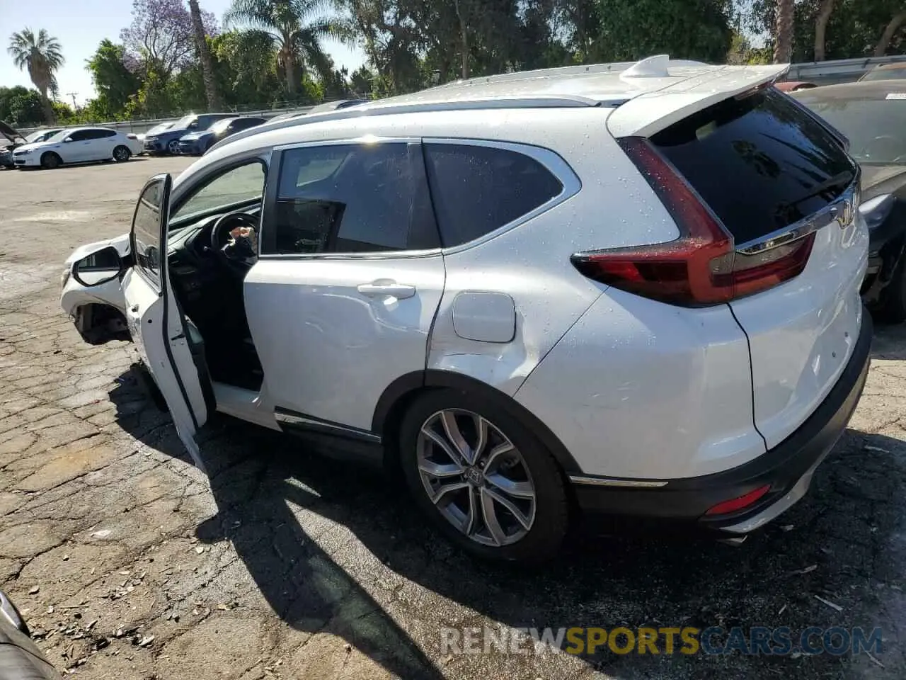 2 Photograph of a damaged car 2HKRW1H91MH402732 HONDA CRV 2021